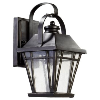 Quorum Baxter 12" Outdoor Wall Light in Old World