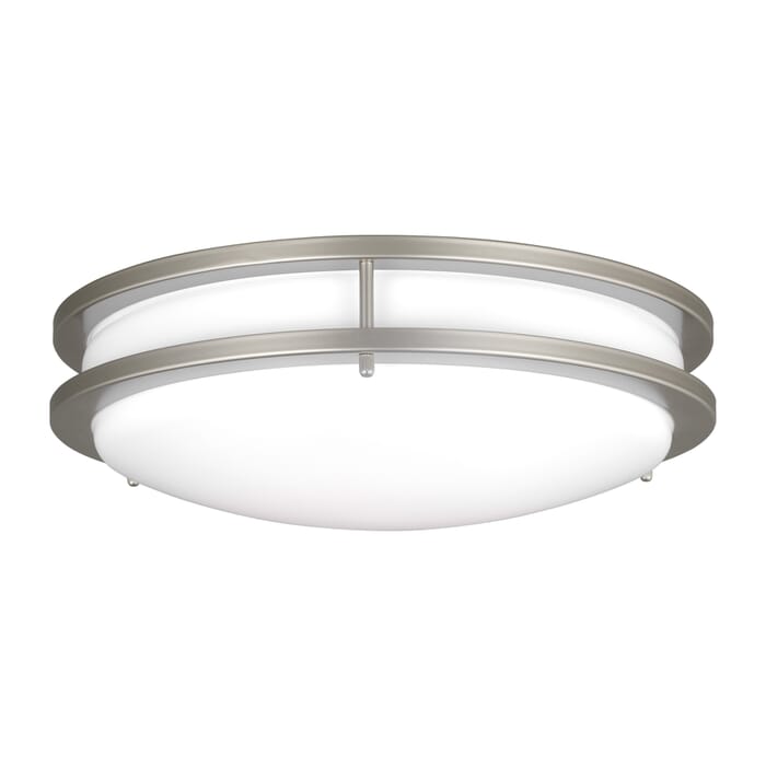 Sea Gull Mahone LED Ceiling Light in Painted Brushed Nickel Sea Gull Mahone LED Ceiling Light in Painted Brushed Nickel