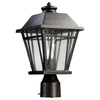 Quorum Baxter 15" Outdoor Post Light in Old World