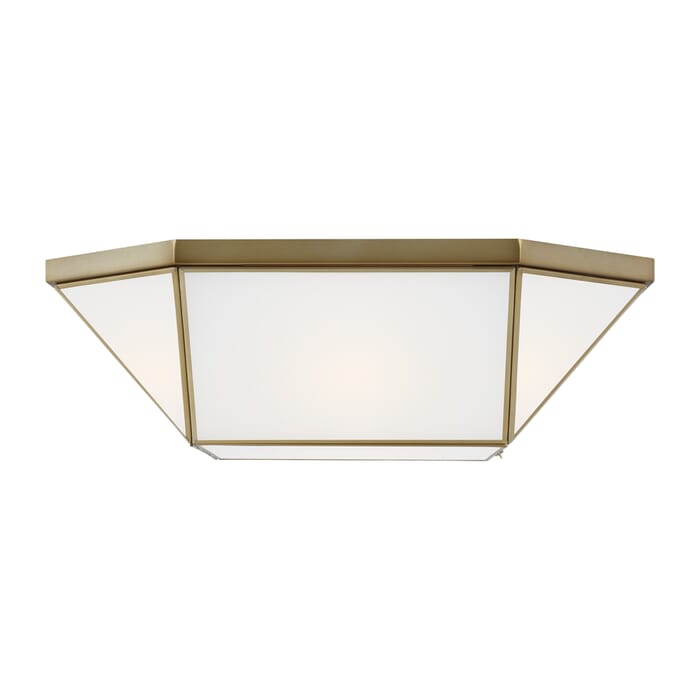 Sea Gull Morrison 4-Light Ceiling Light in Satin Brass Sea Gull Morrison 4-Light Ceiling Light in Satin Brass