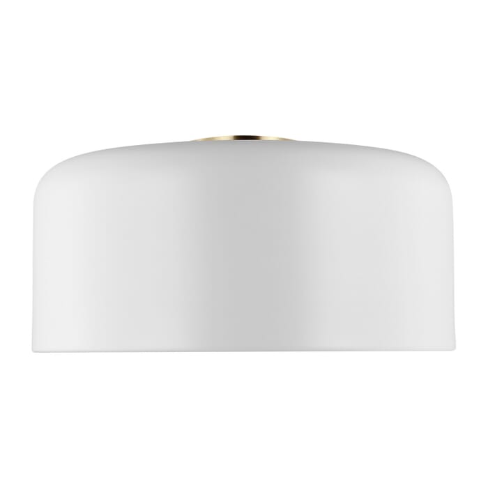 Malone 1-Light Flushmount Ceiling Light in Matte White Malone 1-Light Flushmount Ceiling Light in Matte White