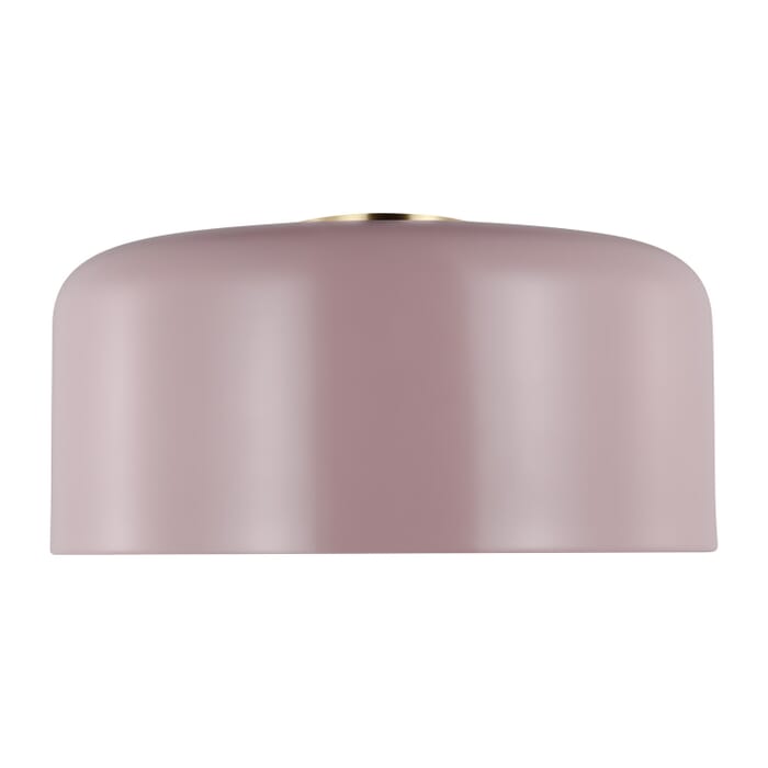 Malone 1-Light Flushmount Ceiling Light in Rose Malone 1-Light Flushmount Ceiling Light in Rose