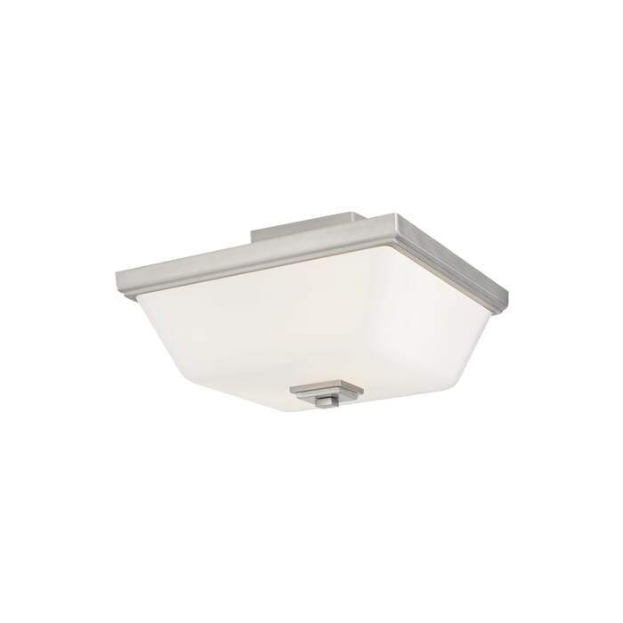 Sea Gull Ellis Harper 2-Light LED Ceiling Light in Brushed Nickel Sea Gull Ellis Harper 2-Light LED Ceiling Light in Brushed Nickel