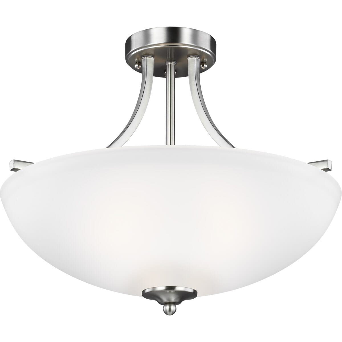 Brushed nickel light fittings on sale
