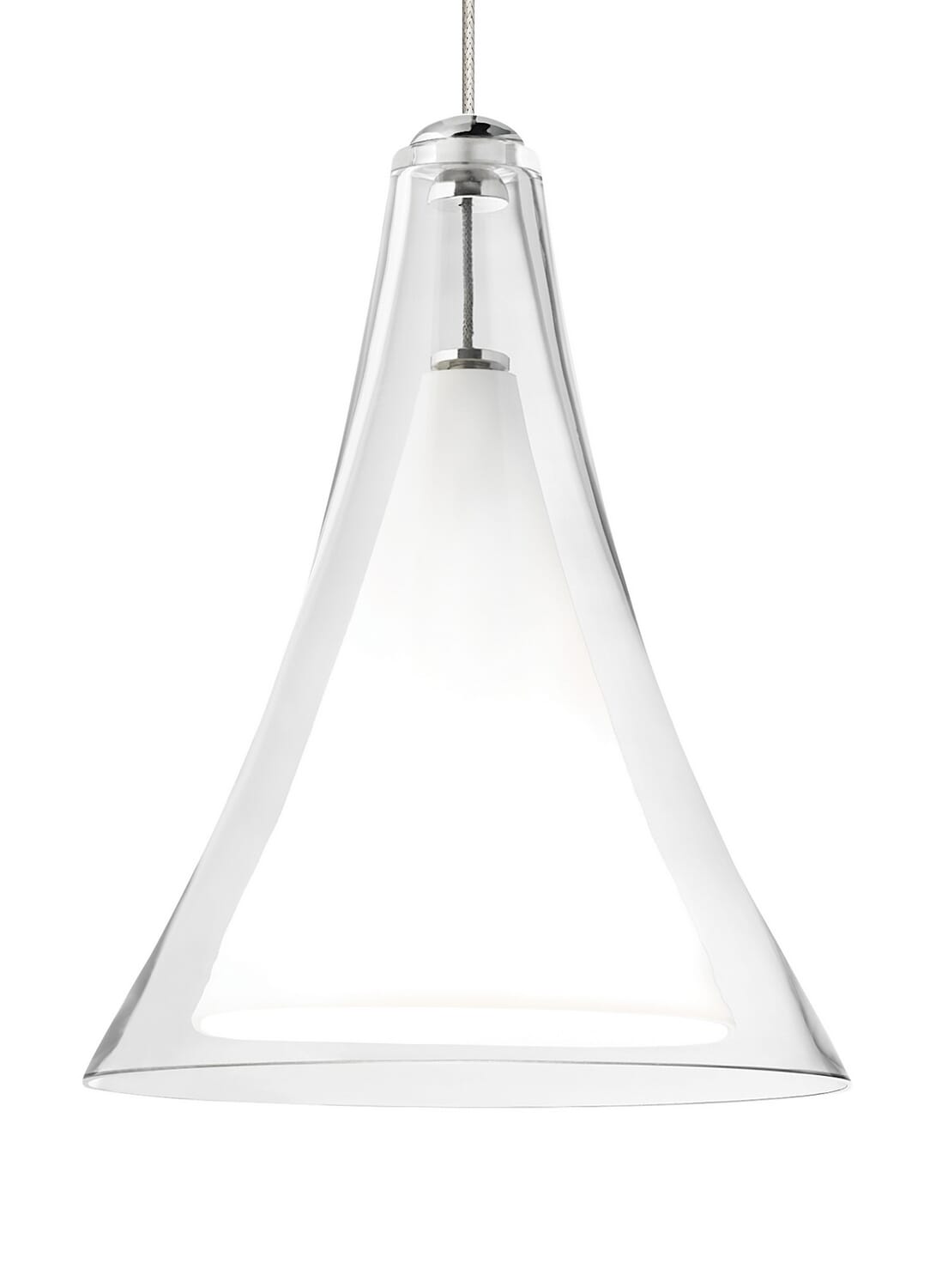 One Light Pendant by Visual Comfort Modern
