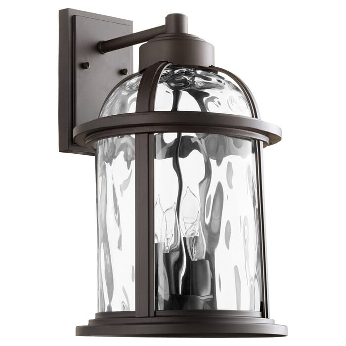 Quorum Winston 4-Light 18" Outdoor Wall Light in Oiled Bronze Quorum Winston 4-Light 18" Outdoor Wall Light in Oiled Bronze