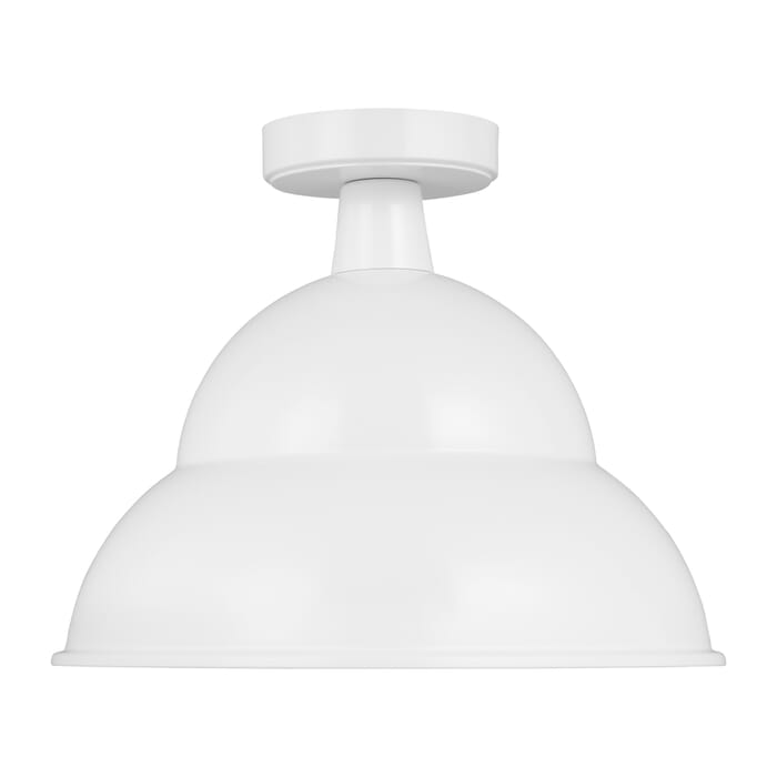 Sea Gull Barn Light Outdoor Ceiling Light in White Sea Gull Barn Light Outdoor Ceiling Light in White