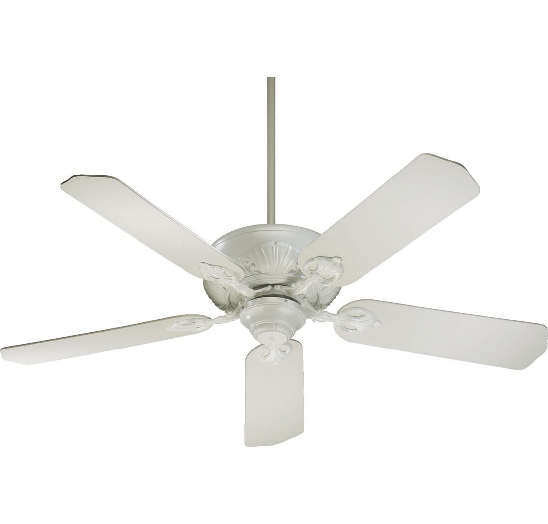 Quorum Chateaux 52" Indoor Ceiling Fan in Studio White