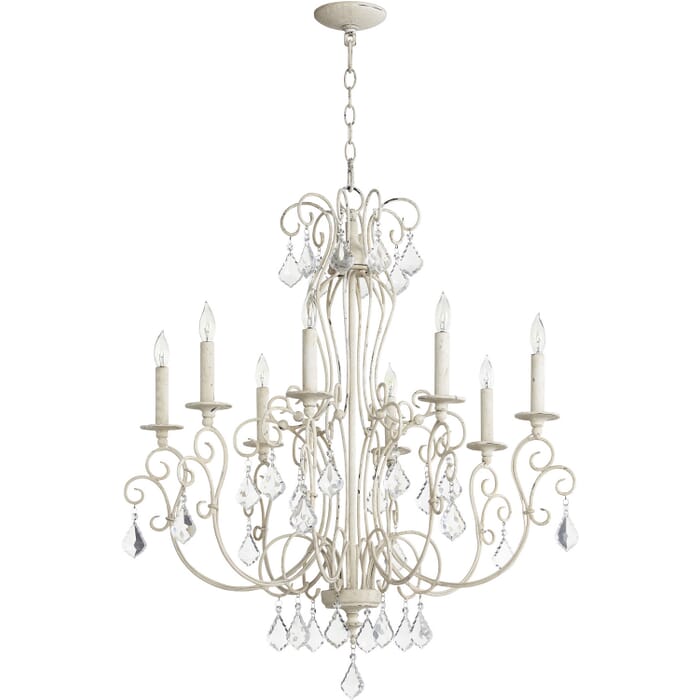 Eight Light Chandelier by Quorum Eight Light Chandelier by Quorum
