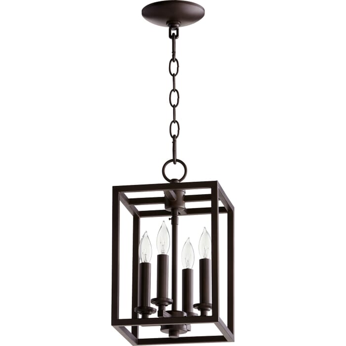 Four Light Entry Pendant by Quorum Four Light Entry Pendant by Quorum