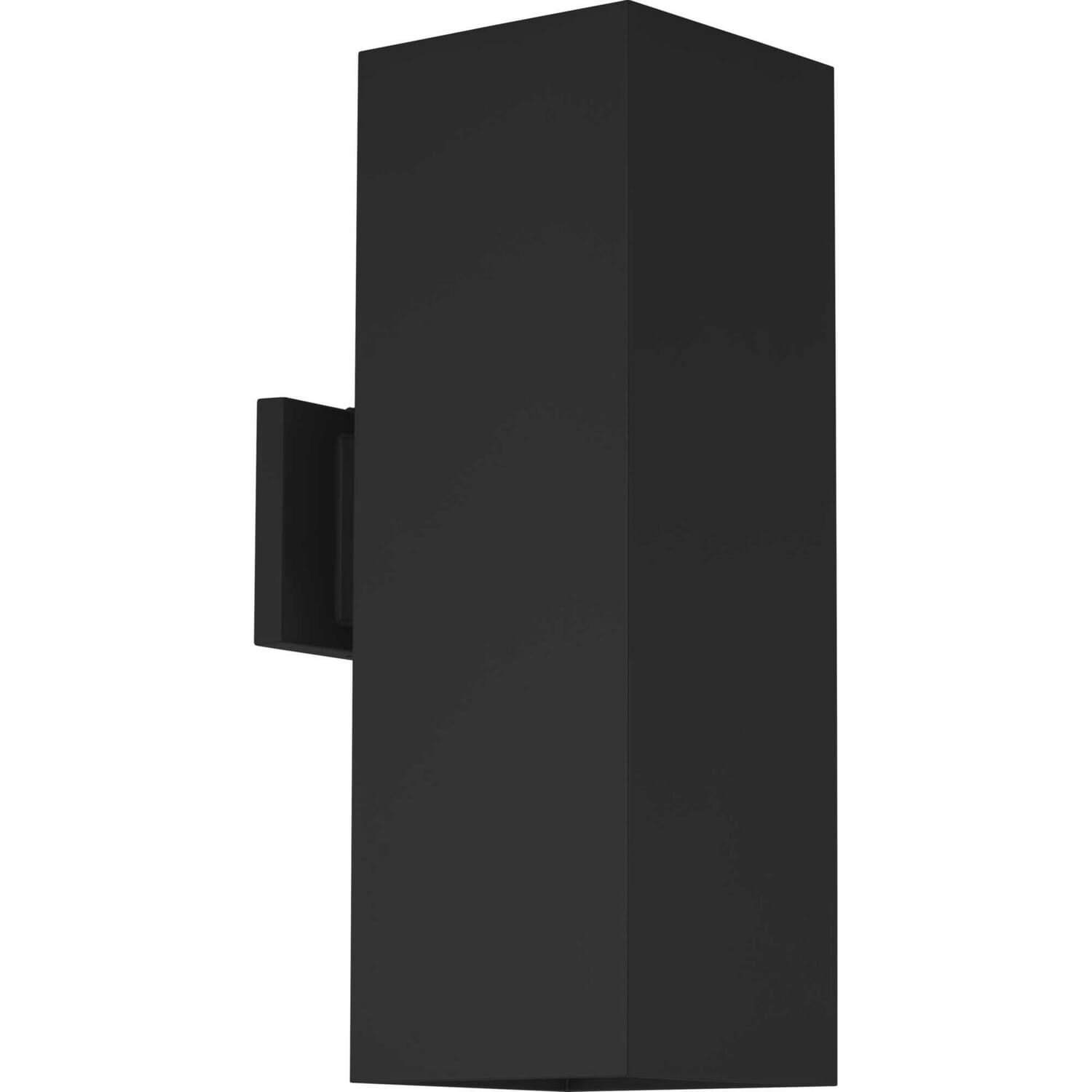 Black LED Wall Lantern from the Led Squares Collection