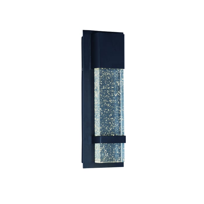 Cascade 1-Light LED Outdoor Wall Sconce in Black Cascade 1-Light LED Outdoor Wall Sconce in Black