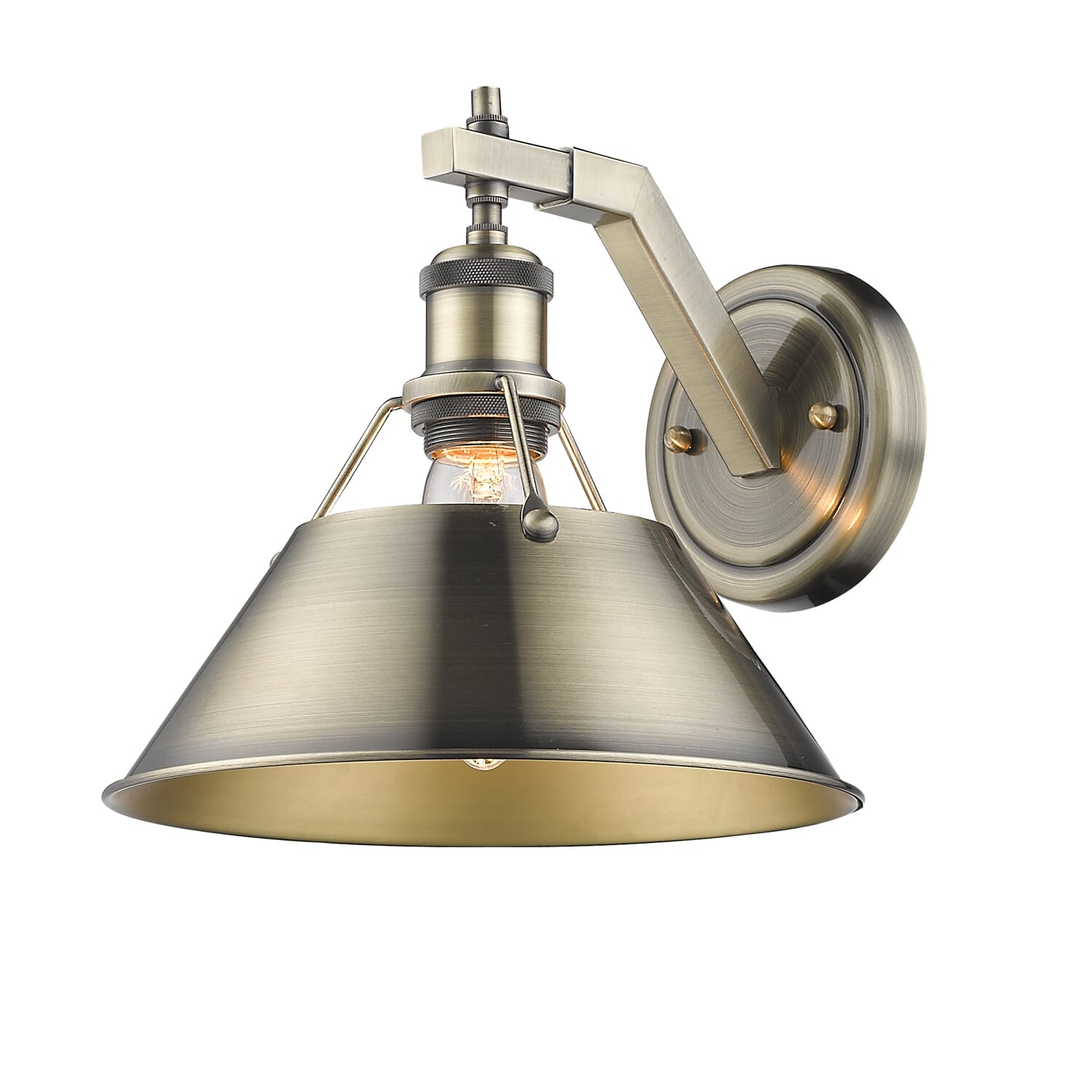 One Light Wall Sconce by Golden