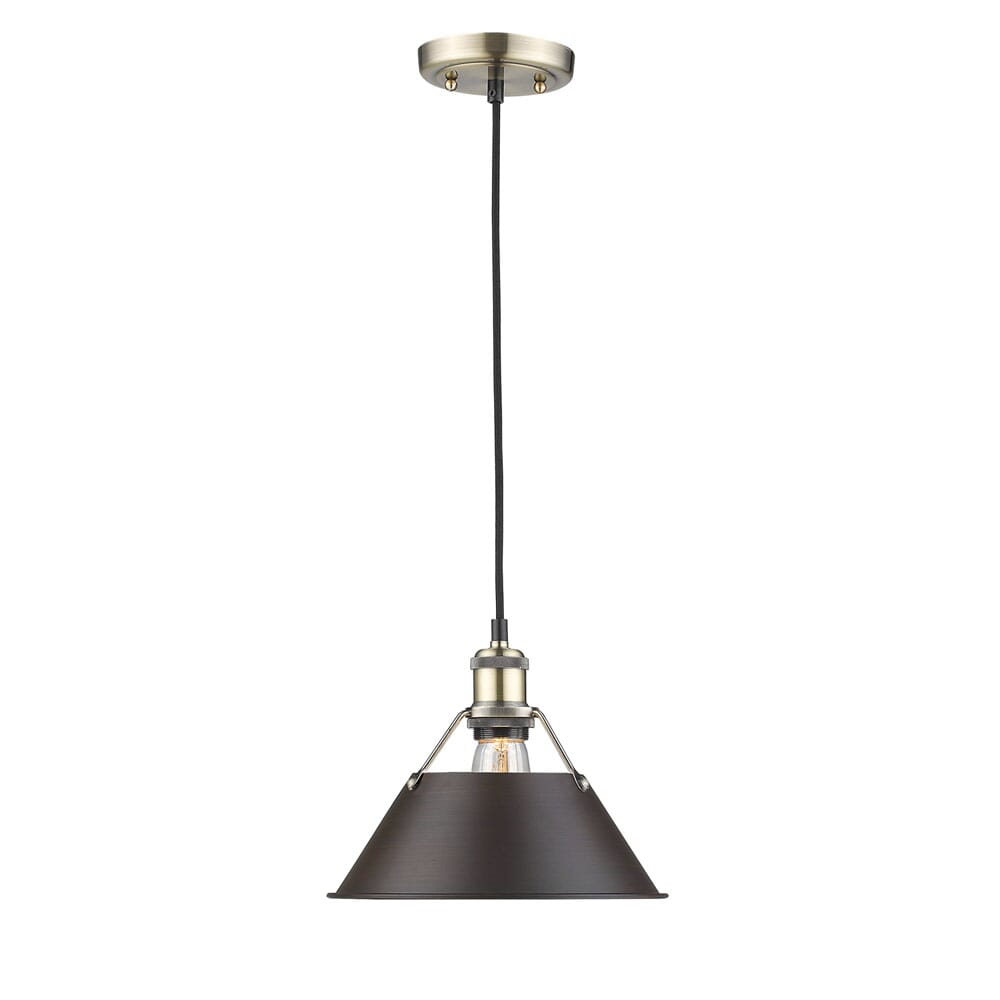 One Light Pendant by Golden