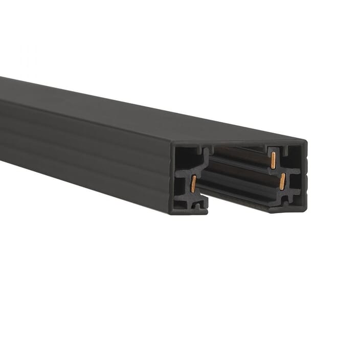 WAC Lighting H Track Single Circuit 120V in Black WAC Lighting H Track Single Circuit 120V in Black