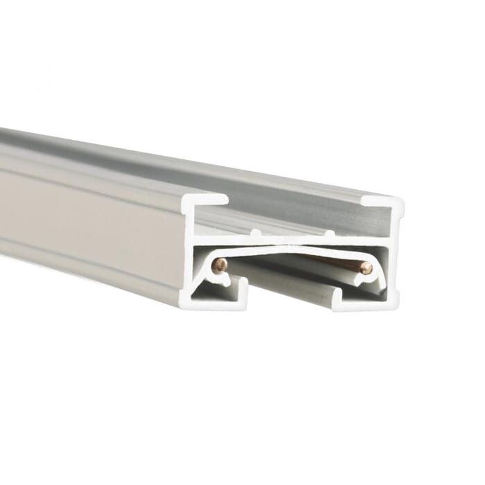 WAC Lighting J Track Single Circuit 120V in White WAC Lighting J Track Single Circuit 120V in White