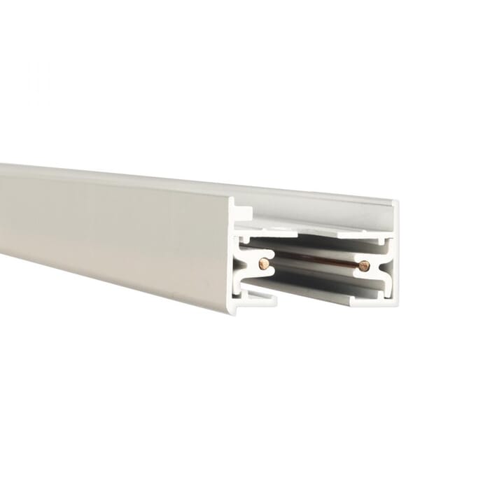 WAC Lighting L Track Single Circuit 120V in White WAC Lighting L Track Single Circuit 120V in White