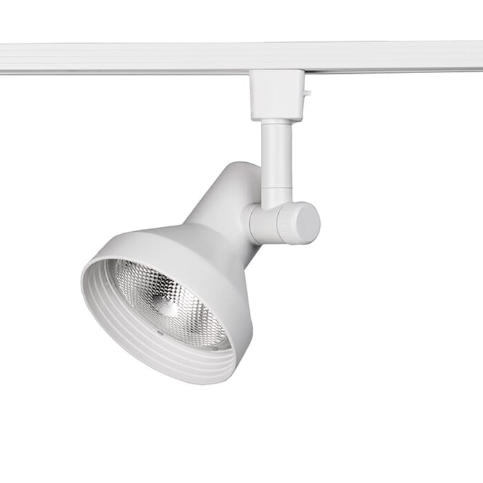 WAC Lighting 120V TK-730 1-Light Line Voltage Track Head in White WAC Lighting 120V TK-730 1-Light Line Voltage Track Head in White