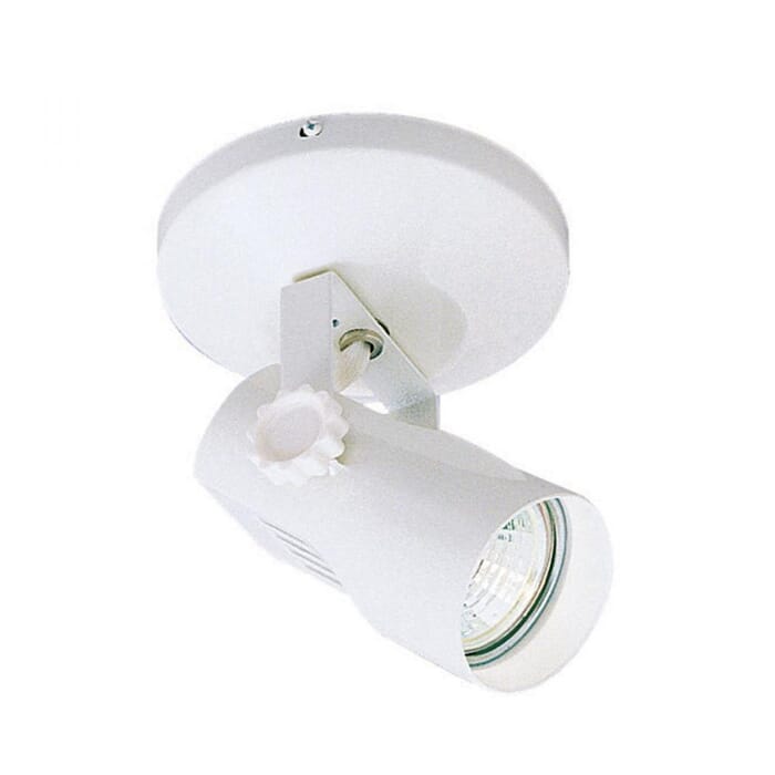 WAC Lighting 120V 1-Light Monopoint 007 Monopoint in White WAC Lighting 120V 1-Light Monopoint 007 Monopoint in White