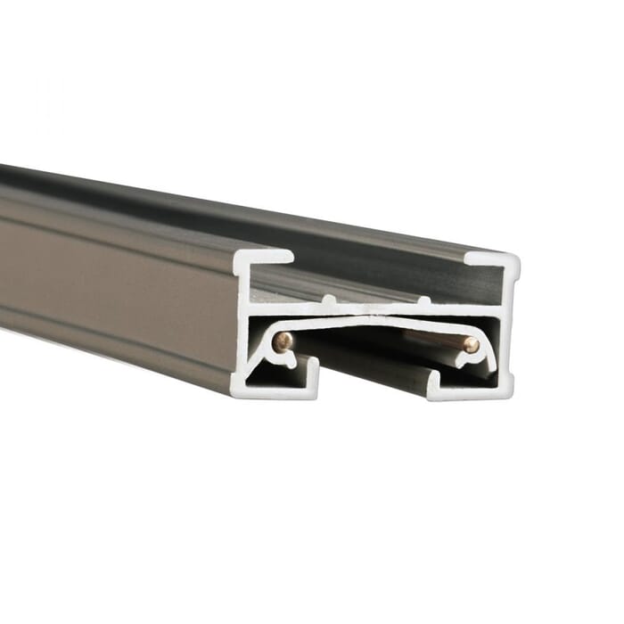 WAC Lighting J Track Single Circuit 120V in Brushed Nickel WAC Lighting J Track Single Circuit 120V in Brushed Nickel
