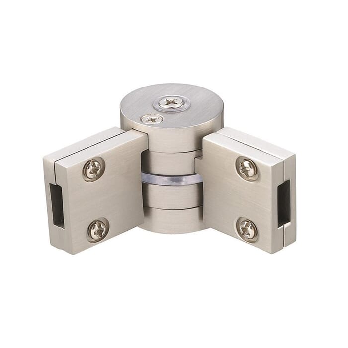 WAC Lighting Solorail 12V Variable Angle Connector in Brushed Nickel WAC Lighting Solorail 12V Variable Angle Connector in Brushed Nickel