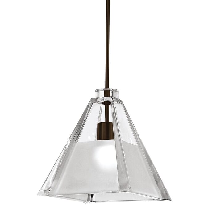 WAC Lighting 120V Tikal 1-Light Pendant with Canopy in Dark Bronze WAC Lighting 120V Tikal 1-Light Pendant with Canopy in Dark Bronze