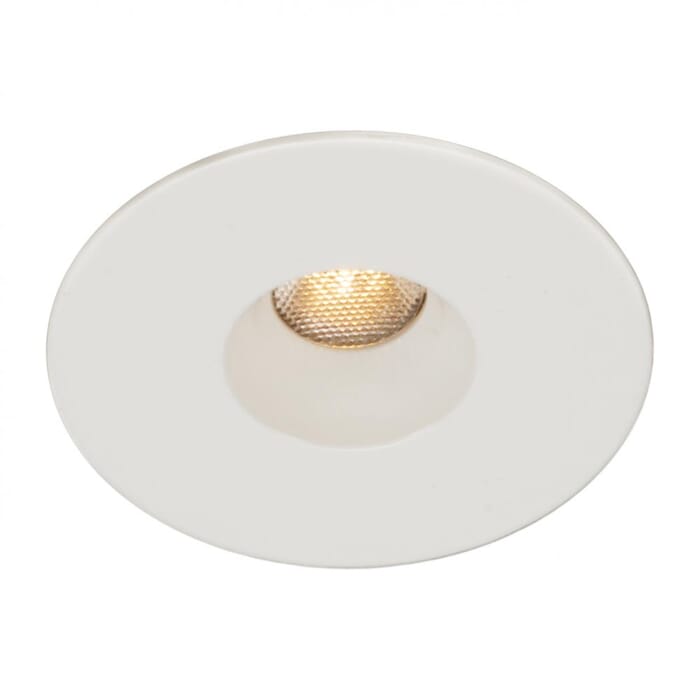 WAC Lighting LEDme 12V Miniature Recessed 1-Light Task Light in White WAC Lighting LEDme 12V Miniature Recessed 1-Light Task Light in White