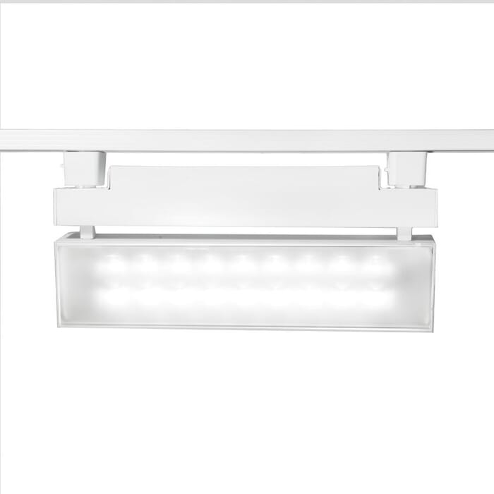 WAC Lighting 120V LED42 Wall Wash 1-Lighter LED Track Head in White WAC Lighting 120V LED42 Wall Wash 1-Lighter LED Track Head in White
