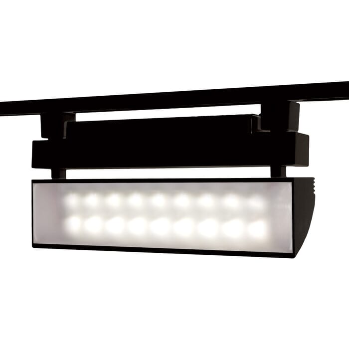 WAC Lighting 120V LED42 Wall Wash 1-Lighter LED Track Head in Black WAC Lighting 120V LED42 Wall Wash 1-Lighter LED Track Head in Black