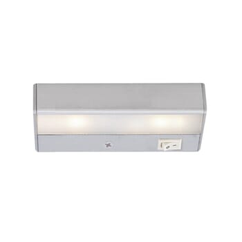 WAC Lighting 120v LED Light Bar 8" 2700K Warm White in Satin Nickel