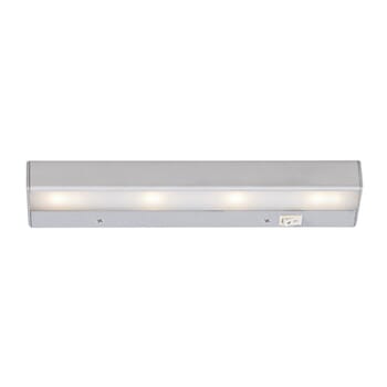 WAC Lighting 120v LED Light Bar 12" 2700K Warm White in Satin Nickel