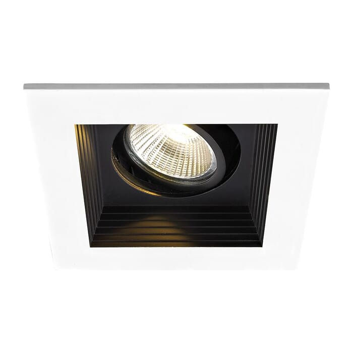 WAC Lighting 120V 1-Light Mini Multiple LED Single Light New Construction Housing with Trim and Light Engine in Black WAC Lighting 120V 1-Light Mini Multiple LED Single Light New Construction Housing with Trim and Light Engine in Black