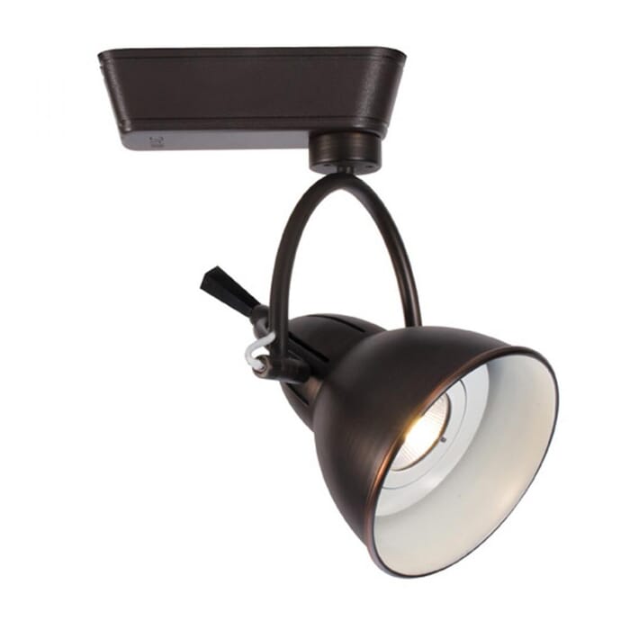 WAC Lighting 120V LED710 Cartier 1-Light LED Track Head in Antique Bronze WAC Lighting 120V LED710 Cartier 1-Light LED Track Head in Antique Bronze
