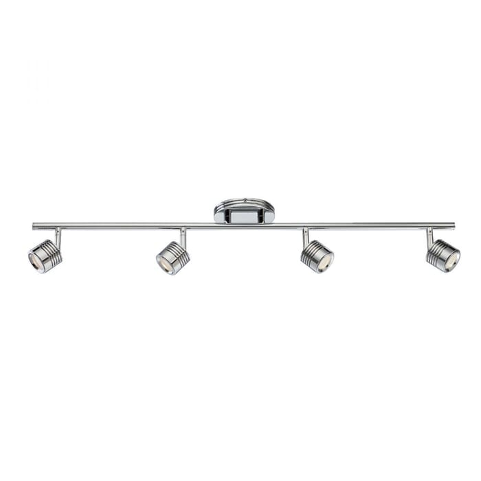WAC Lighting Vector 4-Light Energy Star LED Fixed Rail in Chrome WAC Lighting Vector 4-Light Energy Star LED Fixed Rail in Chrome