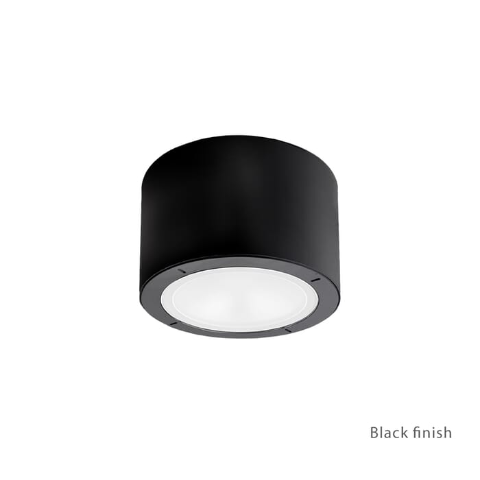 Modern Forms Vessel 1-Light Outdoor Flush Mount in Black Modern Forms Vessel 1-Light Outdoor Flush Mount in Black