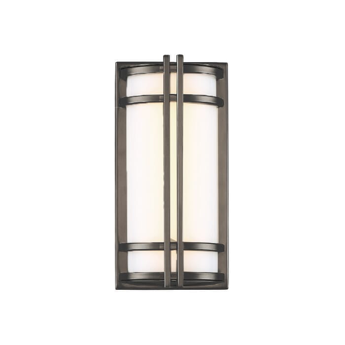 Modern Forms Skyscraper 1-Light Outdoor Wall Light in Bronze Modern Forms Skyscraper 1-Light Outdoor Wall Light in Bronze