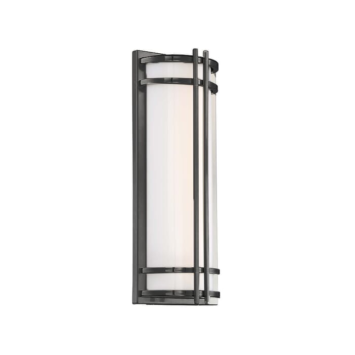 Modern Forms Skyscraper 1-Light Outdoor Wall Light in Bronze Modern Forms Skyscraper 1-Light Outdoor Wall Light in Bronze