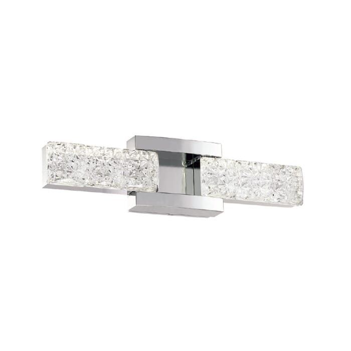 Modern Forms Sofia Bathroom Vanity Light in Polished Nickel Modern Forms Sofia Bathroom Vanity Light in Polished Nickel