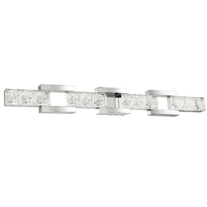 Modern Forms Sofia 3-Light Bathroom Vanity Light in Polished Nickel Modern Forms Sofia 3-Light Bathroom Vanity Light in Polished Nickel