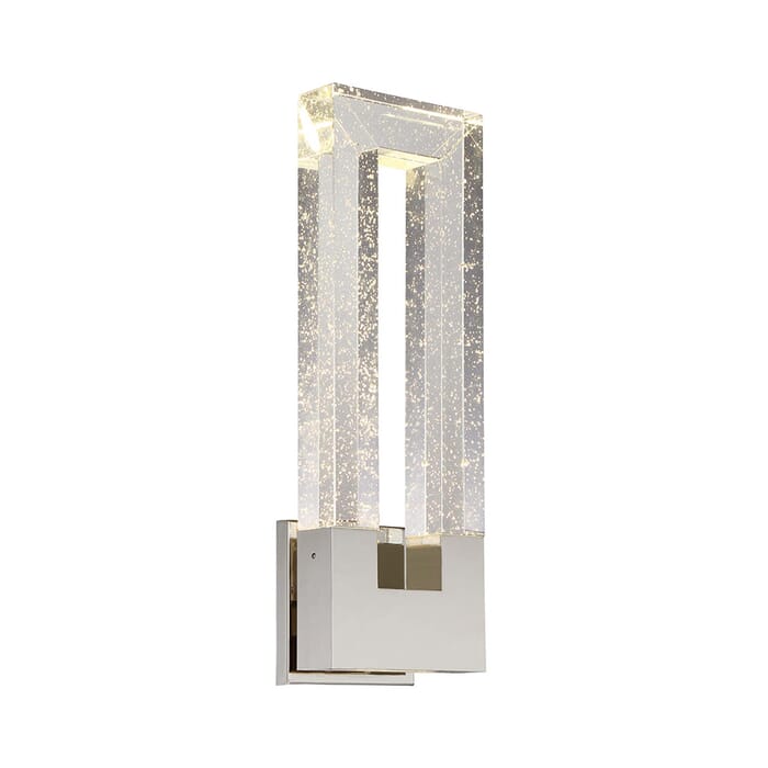 Modern Forms Chill 2-Light Wall Sconce in Polished Nickel Modern Forms Chill 2-Light Wall Sconce in Polished Nickel