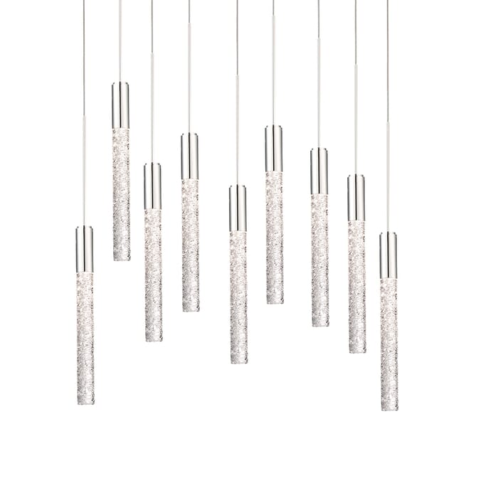 Modern Forms Magic 9-Light Chandelier in Polished Nickel Modern Forms Magic 9-Light Chandelier in Polished Nickel