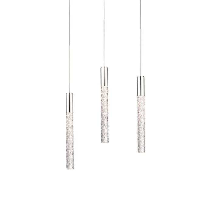 Modern Forms Magic 3-Light Chandelier in Polished Nickel Modern Forms Magic 3-Light Chandelier in Polished Nickel