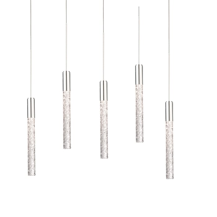Modern Forms Magic 5-Light Chandelier in Polished Nickel Modern Forms Magic 5-Light Chandelier in Polished Nickel