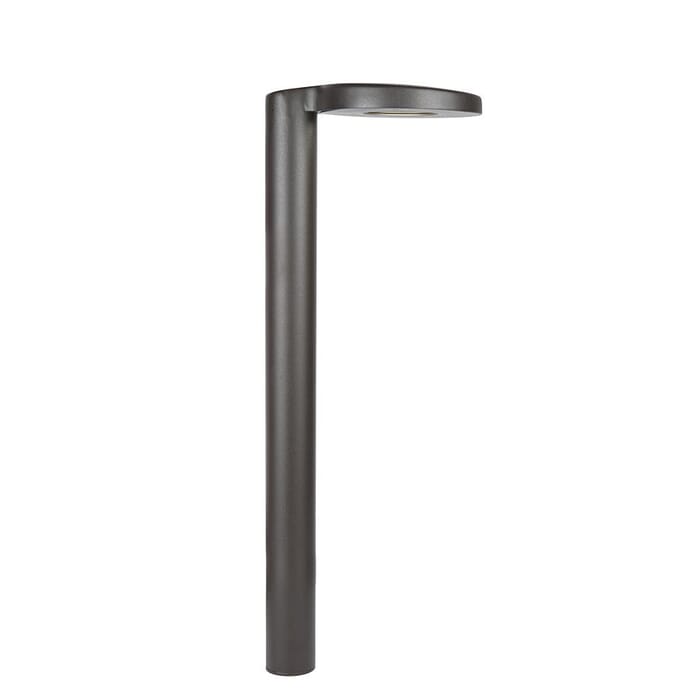 WAC Lighting 1-Light LED 12V Round Path Light in Bronze WAC Lighting 1-Light LED 12V Round Path Light in Bronze