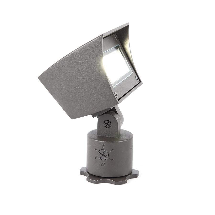 1-Light LED 12V Landscape Flood Light in Bronze - LightsOnline.com