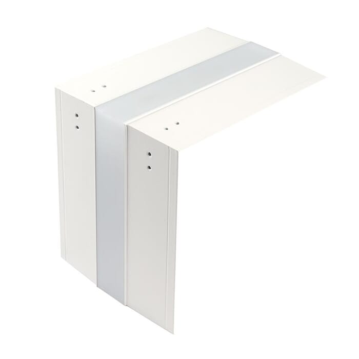WAC Lighting 2-Light 24V Symmetrical Architectural Channel in White WAC Lighting 2-Light 24V Symmetrical Architectural Channel in White