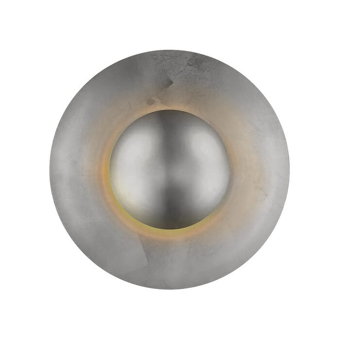 Modern Forms Blaze 1-Light Wall Sconce in Silver Leaf Modern Forms Blaze 1-Light Wall Sconce in Silver Leaf