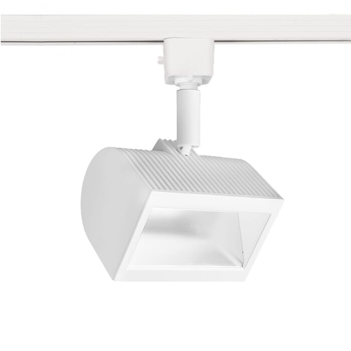 WAC Lighting 120V LED3020 Wall Wash 1-Light Track Head in White WAC Lighting 120V LED3020 Wall Wash 1-Light Track Head in White