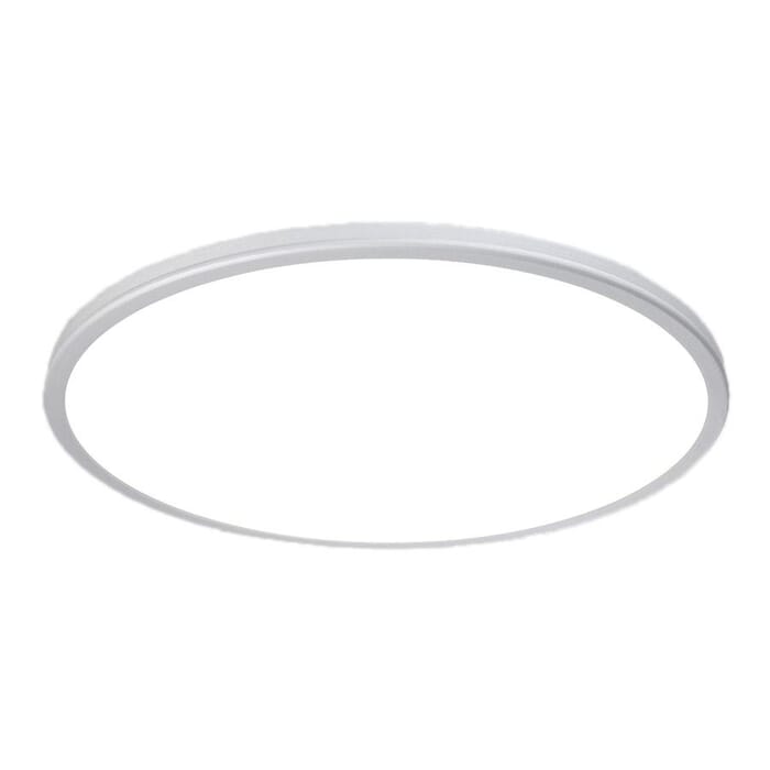 WAC Lighting Geos 1-Light LED Round Low-Profile Flush Mount in Titanium WAC Lighting Geos 1-Light LED Round Low-Profile Flush Mount in Titanium