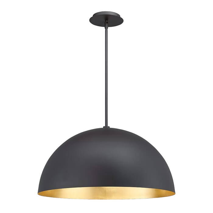 Modern Forms Yolo 1-Light Pendant in Gold Leaf Modern Forms Yolo 1-Light Pendant in Gold Leaf